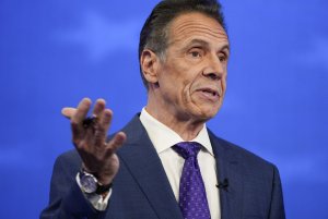 Eric Adams endorses Cuomo in New York mayor's race