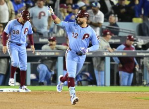 MLB Playoffs: Schwarber saves Phillies; Blue Jays eliminate Yankees