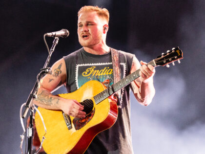 QUEBEC CITY, QUEBEC - JULY 09: Zach Bryan performs on day 4 of Festival d'été de Qu