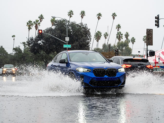 WATCH: Residents Take to Kayaks to Paddle Through Southern California Streets After Heavy Rain