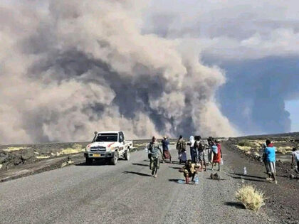 Title: CORRECTION Ethiopia Volcano Image ID: 25328458436922 Article: CAPTION CORRECTS HIST