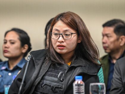 Alice Leal Guo, former mayor of Bamban in Philippines' Tarlac province, attends a hearing