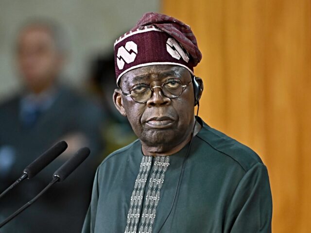 BRASILIA, BRAZIL - AUGUST 25: President of Nigeria, Bola Tinubu, looks on during an offici