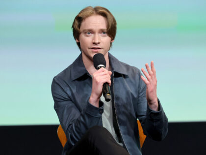 BEVERLY HILLS, CALIFORNIA - JUNE 28: Calum Worthy speaks at the