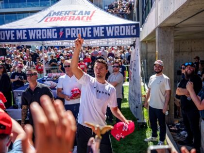 Charlie Kirk on the day of his assassination