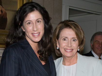 Christine Pelosi and Nancy Pelosi attend "Know Your Power: A Message to America'