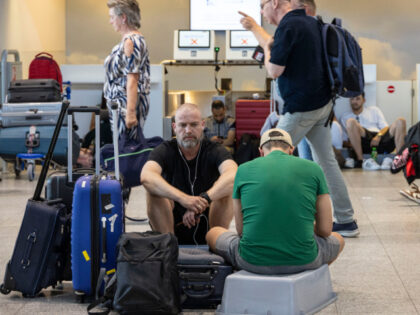 Eindhoven Airport experienced a significant disruption with all flights grounded and arriv