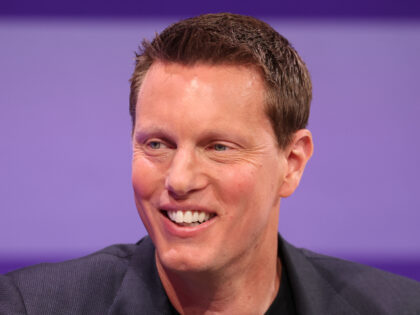 Paramount Skydance CEO David Ellison speaks during the Bloomberg Screentime conference in