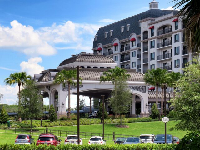 Disney's Saratoga Springs Resort A view of Disney's Riviera Resort, at Walt Disney World in Lake Buena Vista, Fla., Monday,