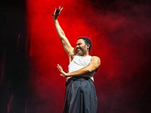 Donald Glover performs onstage at Tyler, The Creator's Camp Flog Gnaw Carnival 2025 Day 1