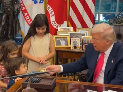 Donald Trump in Oval Office screenshot 11-13-25