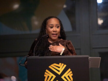 Fani Willis attends The Shabazz Center Commemorates Malcolm X's 100th Birthday on May 19,