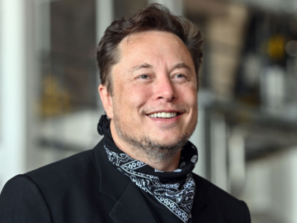 FILED - 13 August 2021, Brandenburg, Grünheide: Elon Musk, Tesla CEO, stands during a pre