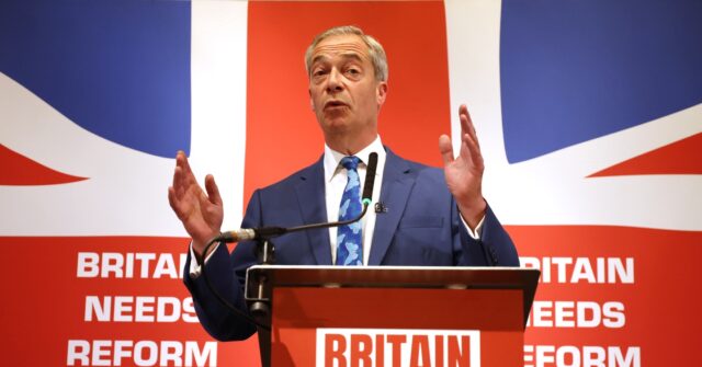 Farage's Reform Party Says It Saved £331 Million in Gov't Waste