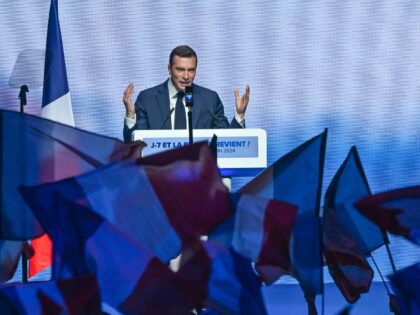 PARIS, FRANCE - JUNE 02: Jordan Bardella, President of the National Rally (Rassemblement N