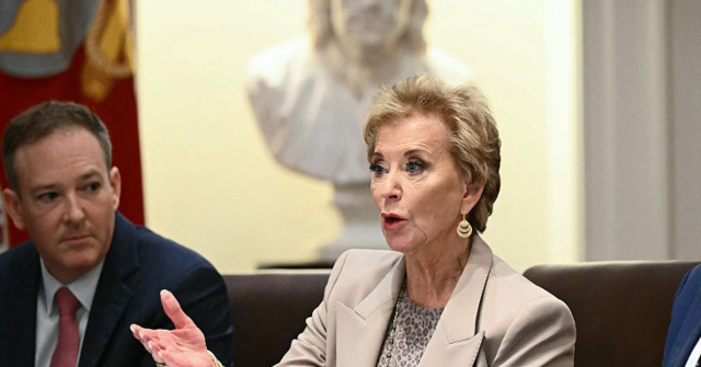 
                            Education Secretary Linda McMahon Says Shutdown ‘Proved Just How Little Department Will Be Missed’