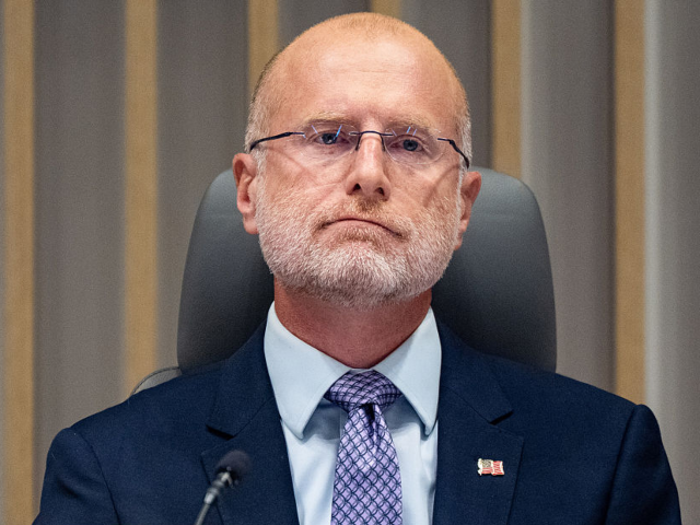 Brendan Carr, commissioner at the Federal Communications Commission (FCC), during an open