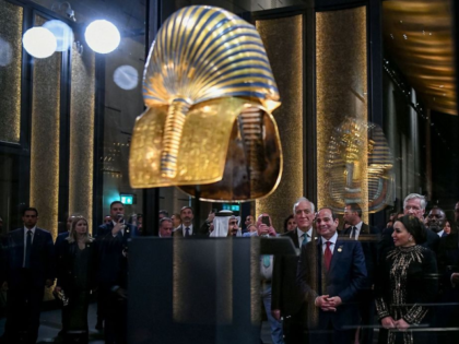 CAIRO, EGYPT - NOVEMBER 01: (----EDITORIAL USE ONLY - MANDATORY CREDIT - 'EGYPTIAN PRESIDE