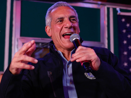 NEPTUNE CITY, NEW JERSEY - NOVEMBER 03: Republican gubernatorial candidate for New Jersey,