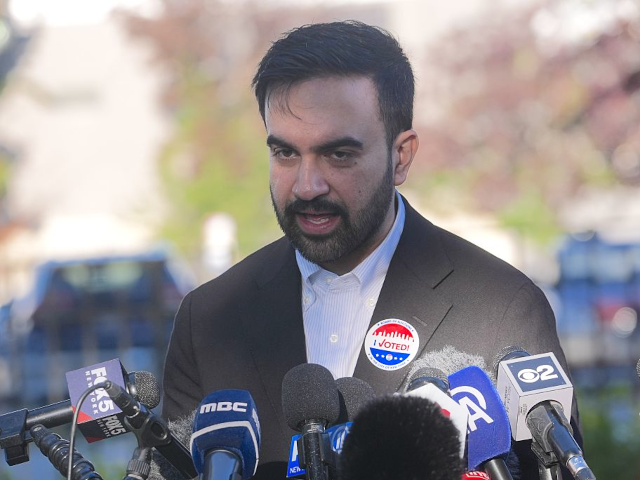 NEW YORK, UNITED STATES - NOVEMBER 4: Democratic Party mayoral candidate for New York City