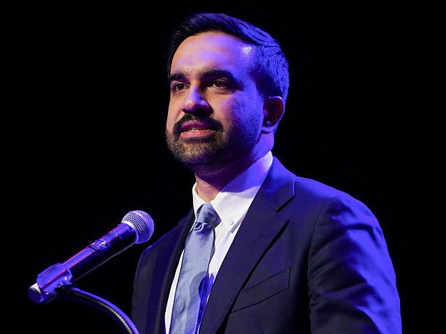 Zohran Mamdani, New York City mayoral candidate, during an election night event at The Bro