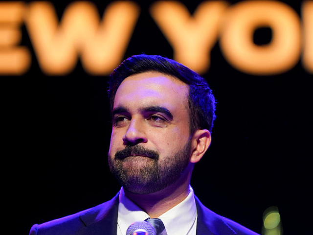 Zohran Mamdani, New York City mayoral candidate, during an election night event at The Bro