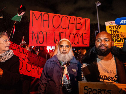 11 Arrested at Protests Against Israeli Football Team Being Allowed to Play in England