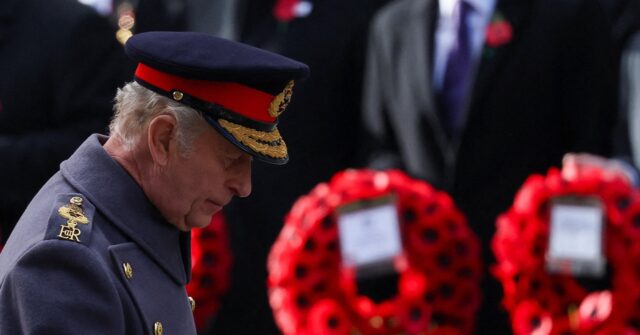 King Charles Leads Remembrance Sunday Ceremony for War Dead