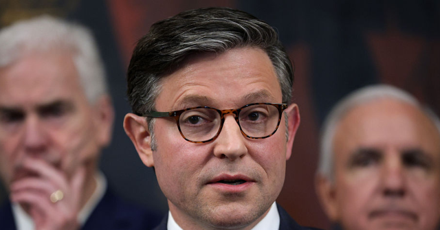 Speaker Mike Johnson: Nancy Pelosi Retirement an ‘Important Sign’ Party Not Radical Enough for the Marxists