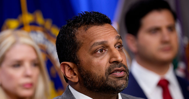 Kash Patel: FBI to Release 2025 Data Showing Lowest Murder Rate in ‘Modern History’