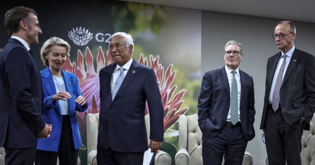 European Leaders Meet in South Africa to Counter Trump Ukraine Peace Deal