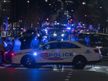 WASHINGTON DC, UNITED STATES - NOVEMBER 26: A view of the scene after two members of the U