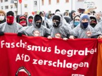 Antifa Radicals Clash With Police, Attack MP at Launch of AfD Youth Branch