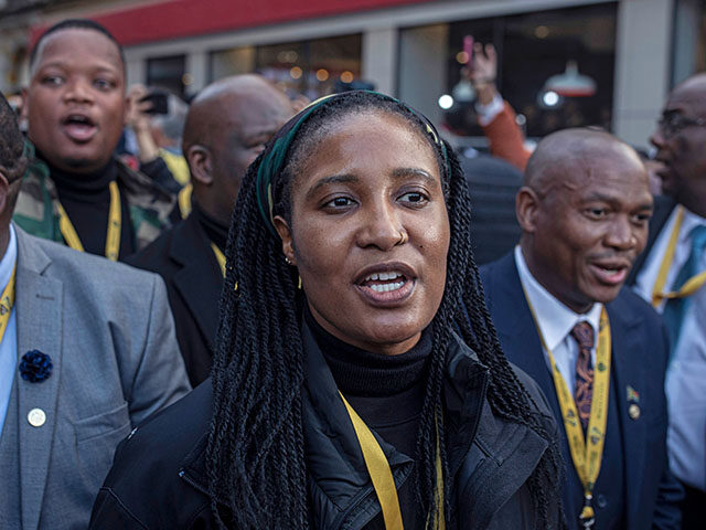 Duduzile Zuma-Sambudla, the daughter of Jacob Zuma and a member of Parliament and MK Party