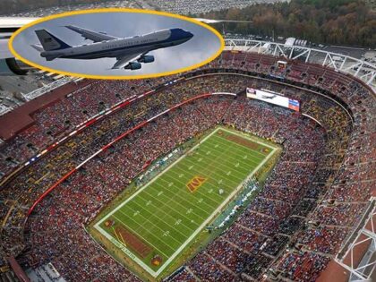 Trump Reacts to Air Force One Flyover at Commanders-Lions Game: ‘Greatest Flyover’