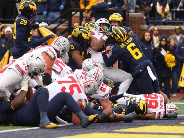 WATCH: Michigan Player Head Butts Referee in Wild Scene During Ohio State Game