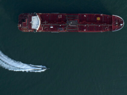 Pictures from the semi-official Tasnim news agency show the Stena Impero being seized and