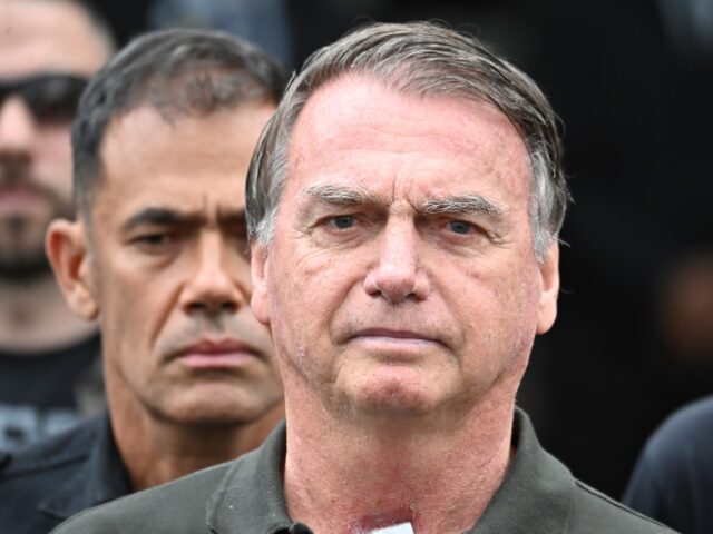 BRASILIA, BRAZIL - SEPTEMBER 14: Former Brazilian President Jair Bolsonaro leaves DF Star