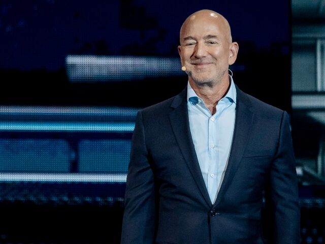 Jeff Bezos is pleased with Amazon's success