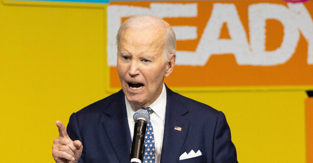 
                            Joe Biden Can't Resist a 'Wrecking Ball' Comment While Blasting Trump in Omaha Speech