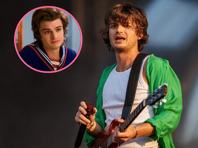 JoeKeery CHICAGO, ILLINOIS - AUGUST 01: Joe Keery of DJO performs during Lollapalooza at Grant Park