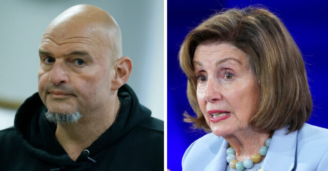 Fetterman Blasts Pelosi for Calling Trump 'Worst Thing' on Earth