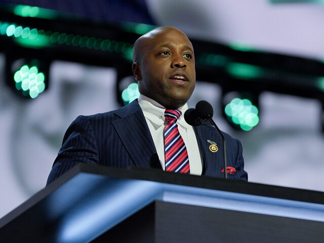 Maduro - Rep. Wesley Hunt, R-Texas, speaks during the Republican National Convention Monda