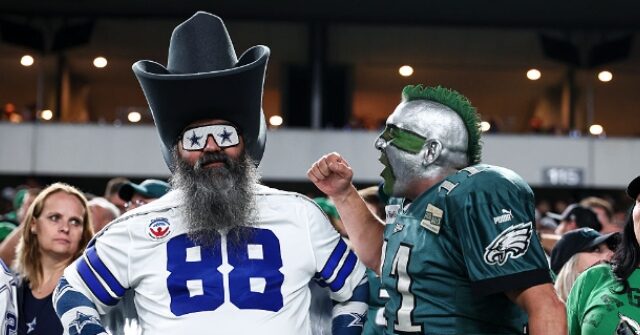 WATCH: Cowboys and Eagles Fans Throw Punches in Wild Stadium Brawl