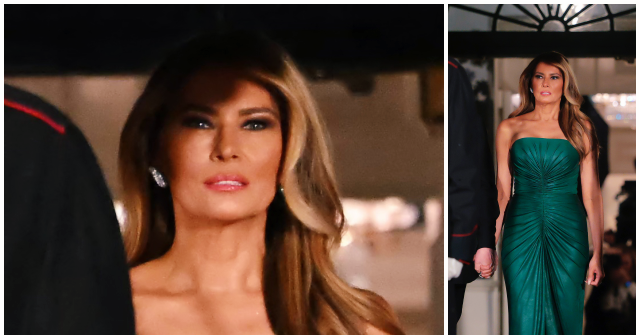 Fashion Notes: Melania Trump Steals the Show in Elie Saab Emerald Gown for Dinner with Saudi Crown Prince