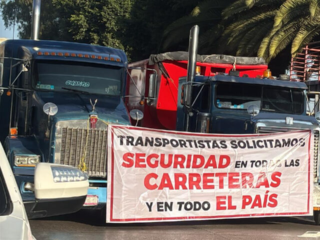 Mexico Protest Protesters in Mexico. (Credit: Breitbart News Foundation / Cartel Chronicles)