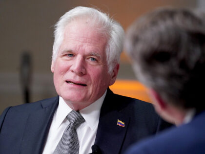 Miguel Uribe Londoño, Columbian political leader, speaks onstage during the 2025 Concordi