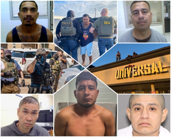 1,505 Criminal Aliens Nabbed in ICE Houston Blitz (U.S. Immigration and Customs Enforcement)