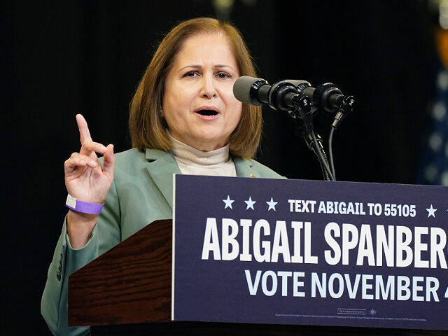 Nov1-25-Democratic-candidate-LtGov-Ghazala-Hashmi-Virginia-ap Democratic candidate for Lt. Gov., State Sen. Ghazala Hashmi, gestures during a rally for