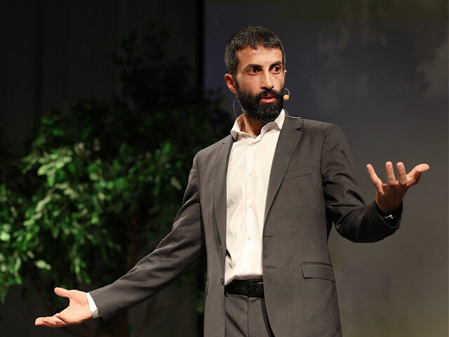 TORONTO, ON - November 29 Mosab Hassan Yousef is the son of Hamas founder Hassan Yousef. H